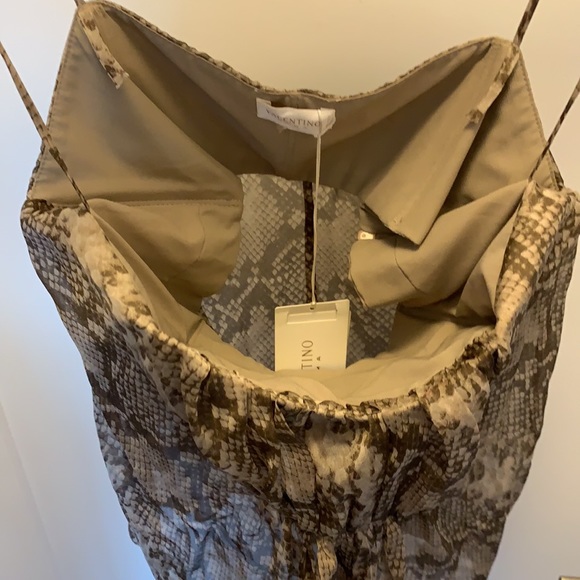 Valentino NEW Python camisole / bustier silk top - Picture 12 of 17
